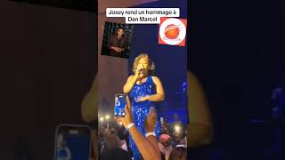 😓😓Josey en Concert Retient ses larmes et Rend Un Joli Hommage à Dan Marcel 😓 abidjan viralshort [upl. by Aiello]