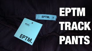 EPTM TRACK PANTS  UNBOXING  REVIEW [upl. by Luebke564]