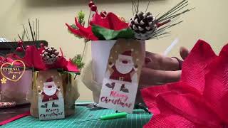 Tutorial flor de nochebuena floresdepapel artesanal comohacerfloresdepapel handmadepaperflower [upl. by Cartan]