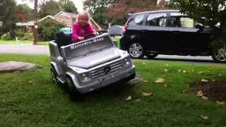 Kids ride on Mercedes G Wagon Toy Car [upl. by Akinehs]