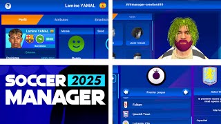 SOCCER MANAGER 2025 GAMEPLAY BETA [upl. by Celine639]