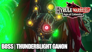 Hyrule Warriors Age of Calamity  Boss  Thunderblight Ganon Nintendo Switch [upl. by Llehcor]