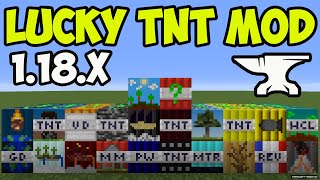 TOO MUCH TNT MOD 1182 minecraft  how to download and install Lucky TNT 1182 with FORGE [upl. by Mavis]