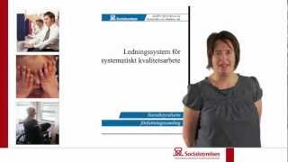 Socialstyrelsens rekommendationer för quotLedningssystem för systematiskt kvalitétsarbetequot [upl. by Sundin]