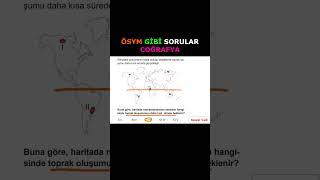 COĞRAFYA SORU ÇÖZÜMÜ 2025yks tytcoğrafyasoruçözümü tytcoğrafyageneltekrar tytcoğrafyakamp [upl. by Retloc]