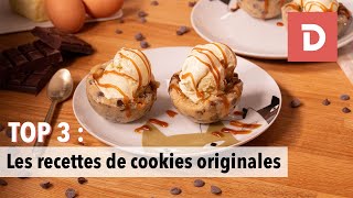 TOP 3 des recettes originales de cookies [upl. by Magas]