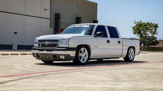 2005 Chevy Silverado on a 48 drop [upl. by Aivartal248]