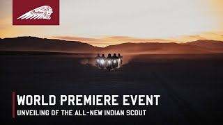 World Premiere Event  The AllNew Indian Scout [upl. by Zacharias]