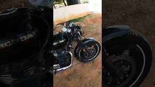 Clip on Handlebars amp Short riders 🫠 hondacb350 highness cb350 malayalam cb350rs motovlog [upl. by Aidnic174]