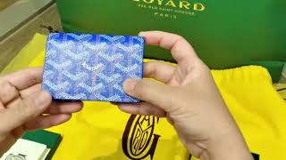 GOYARD Malesherbes card case  GOYARD London [upl. by Aennaej891]