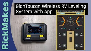 GianToucan Wireless RV Leveling System with App [upl. by Lamarre]