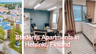 Helsinki Students Housing  HOAS 4 Room Apartment Tour for [upl. by Seluj]