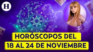 Horóscopos de la semana con Mhoni Vidente del 18 al 24 de noviembre [upl. by Silenay]