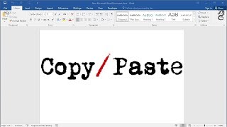 Copy and Paste Problem in Word How to Fix [upl. by Alakim]