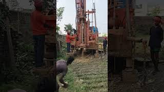 Mast borewell starting machine water boring borewell [upl. by Milon]