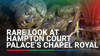 A rare look at Hampton Court Palace’s Chapel Royal  ABSCBN News [upl. by Aderf]