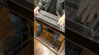 Pedal Steel Guitar Riff’n Mr Lonley Midland shorts tutorial pedalsteelguitar countrymusic [upl. by Tocs935]