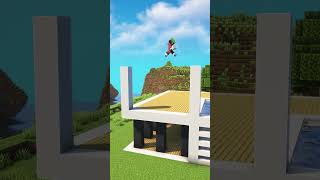 Minecraft Ultimate Modern House🏠 shorts [upl. by Ellehcyt417]