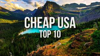 10 INSANELY CHEAP Destinations for Budget Travel in the USA [upl. by Eelan]