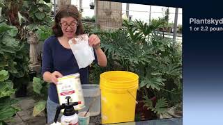 HowTo Mix Plantskydd Wettable Powder Concentrate [upl. by Karlee281]