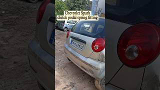 Chevrolet Spark clutch pedal spring fitting shortvideo mechanic automobile shorttrendingshorts [upl. by Dyche345]