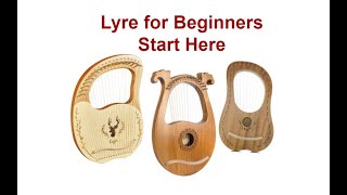 How to Play the Lyre for Beginner Series  Start Here 🤍 [upl. by Enrika]