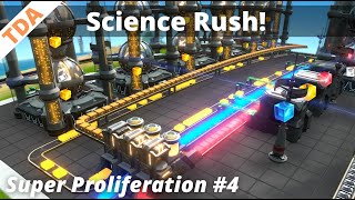 🟨 Yellow Science RUSH  Proliferation Run 4  Lets Play  Dyson Sphere Program [upl. by Eneluj]