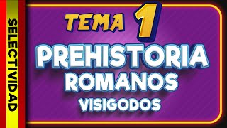 🇪🇸 Prehistoria Romanos y Visigodos 1200000aC  711🌐 HISTORIA de ESPAÑA [upl. by Shaylynn685]