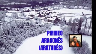 Pirineo aragonés a vista de dron  Aratorés valle del Aragón [upl. by Delorenzo]