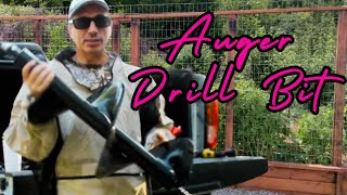 Planting Trees Auger Drill Bit [upl. by Atnauqahs387]