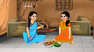 भुट्टे के पकोड़े वाली ननद भाभी  Kapoor cartoon  Hindi cartoon video [upl. by Nylrak147]