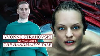 Yvonne Strahovski Rewatches Serena Joys Scariest Moments on quotThe Handmaids Talequot Before Season 5 [upl. by Weslee]