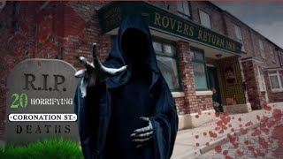 20 Horrifying Coronation Street Deaths [upl. by Laddy520]