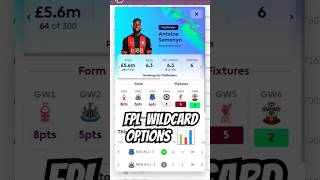 FPL Wildcard Options • Gamweek 4 • Fantasy Premier League 202425 [upl. by Kerman645]