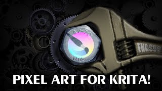 Cách thiếp lập Krita cho Pixel Art  How to setup Krita for Pixel Art [upl. by Lion772]