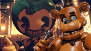 Freddy reacts to quotInkwell Dreams Bendy And The Dark Revival Songquot by KyleAllenMusic [upl. by Llertal]