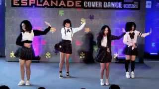 140517 Hylobates cover fx  Intro  Rum Pum Pum Pum Esplanade Cover Dance Contest Audition [upl. by Lorsung]