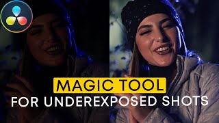 This Tool Can Fix ANY Underexposed Shot  No Exceptions DaVinci Resolve Tutorial [upl. by Defant694]