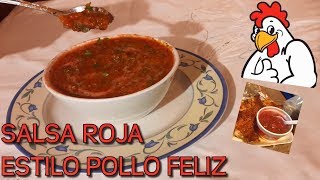 RECETA SALSA POLLO FELIZ [upl. by Eladnwahs]