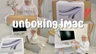 Vlog Misi Beli iMac  Unboxing iMac yg paling Riuh 🖥️🔥 [upl. by Frodi]