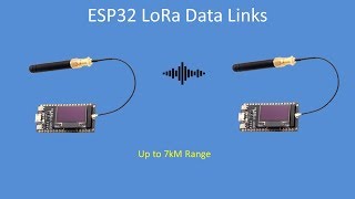 Tech Note 111  ESP32 LoRa Modules  Sending and Receiving Data [upl. by Natelson]