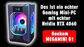 Tecno x Geekom MEGAMINI G1 MiniPC Test  Review mit Nvidia RTX 4060 [upl. by Hertha]