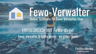 FewoVerwalter Software  Erfolgreich mit FewoDirekt [upl. by Ecilahs]