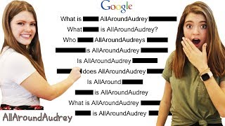 Answering Googles Most Asked AllAroundAudrey Questions [upl. by Samara]