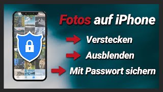 iPhone Fotos amp Videos verstecken ausblenden und mit Passwort schützen [upl. by Volnay321]