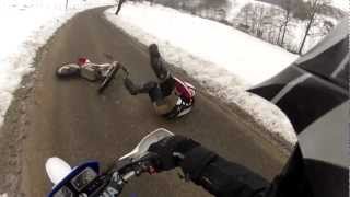 Montesa Cota 314 Trail wheelie fail [upl. by Clover850]