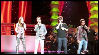 Il Volo y Belinda en Miami ensayando para el PBS quotWe are lovequot [upl. by Ettenahs]