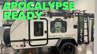 Apocalypse Ready Travel Trailer Rog 12RK Survival Series [upl. by Aihsot]