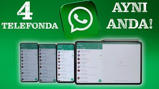 Birden Fazla Telefonda Aynı WhatsApp Hesabı Kullanmak  BEKLENEN ÖZELLİK GELDİ [upl. by Negris]