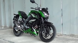 Kawasaki Z300  prueba rápida vs KTM 390 Duke [upl. by Ydospahr]